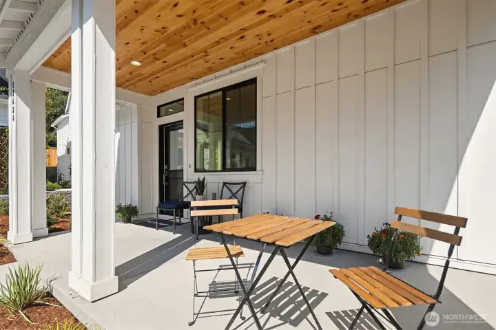 Charming front porch
