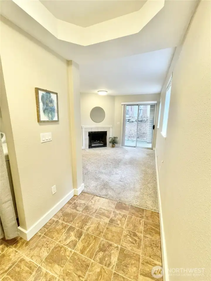 Front entry foyer