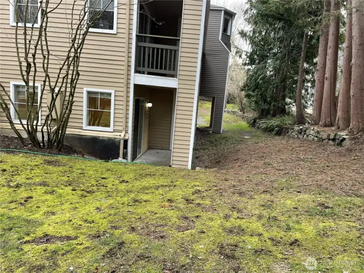 Ground floor corner unit