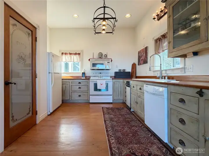 Custom gourmet kitchen