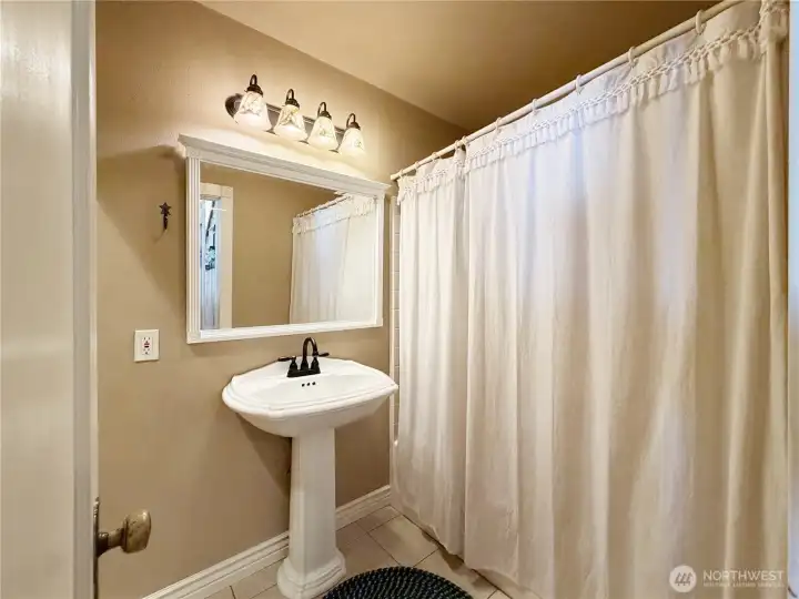Main floor bathroom
