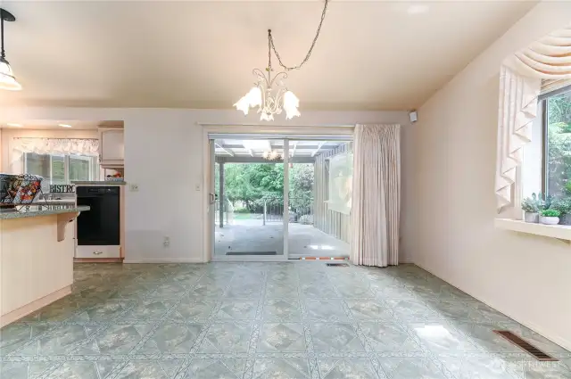 Dining area.