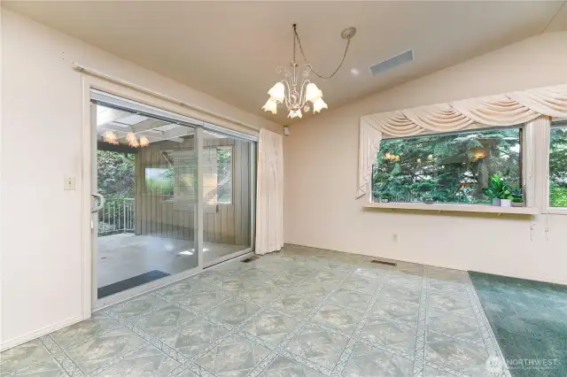 Dining area.