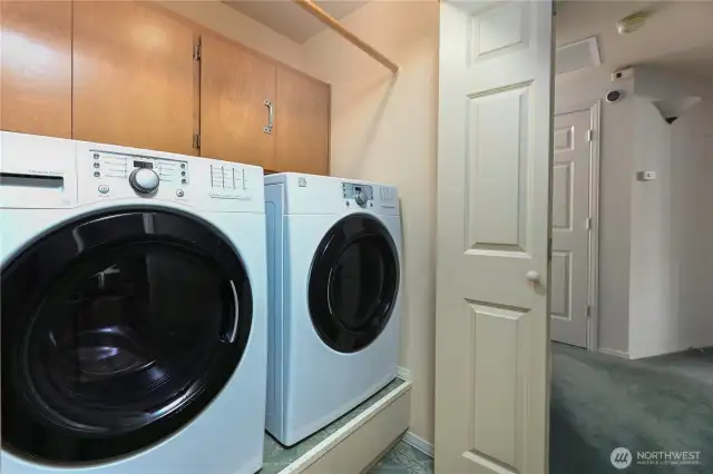 Laundry area.