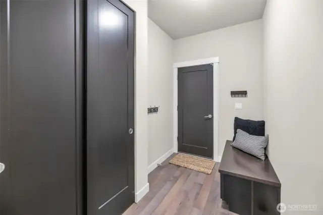 Mudroom, located off the garage.