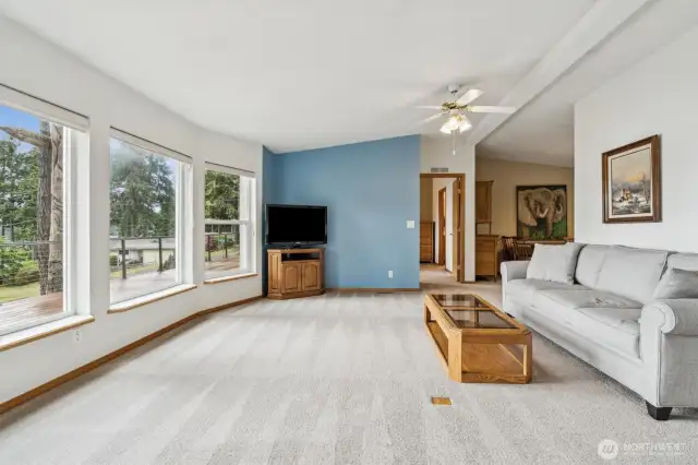 or inside the living room.