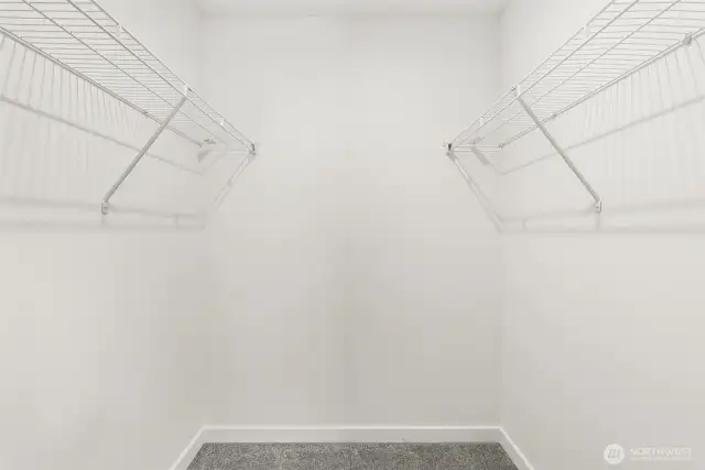 Master walk in closet