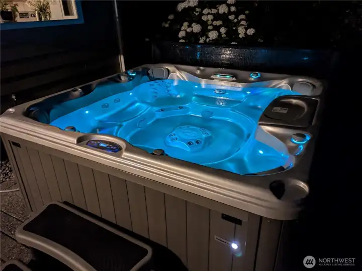 Relax in your very own hot tub