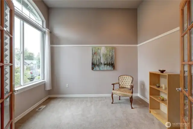 Office downstairs off entry