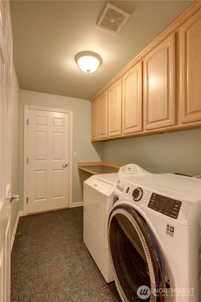 Laundry downstairs