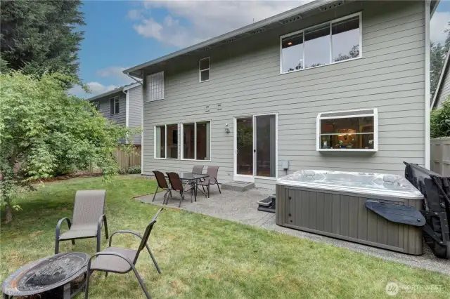 Another view of back yard