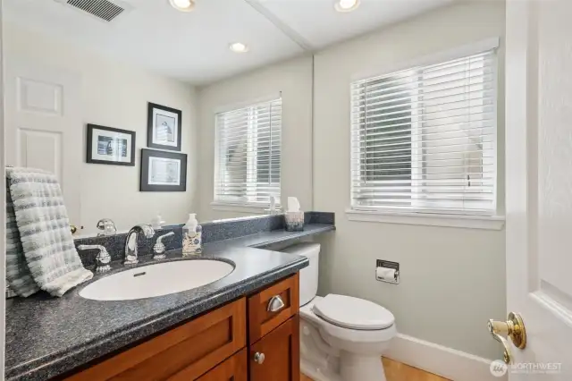 Main floor powder room.