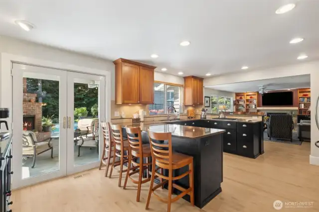 Welcome to the most beloved area of the home! ... The remodeled kitchen!