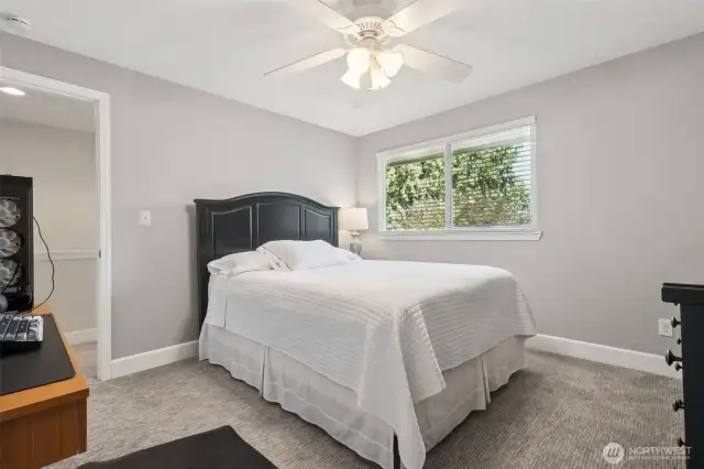 Bedroom #3 includes walk-in closet & ceiling fan!