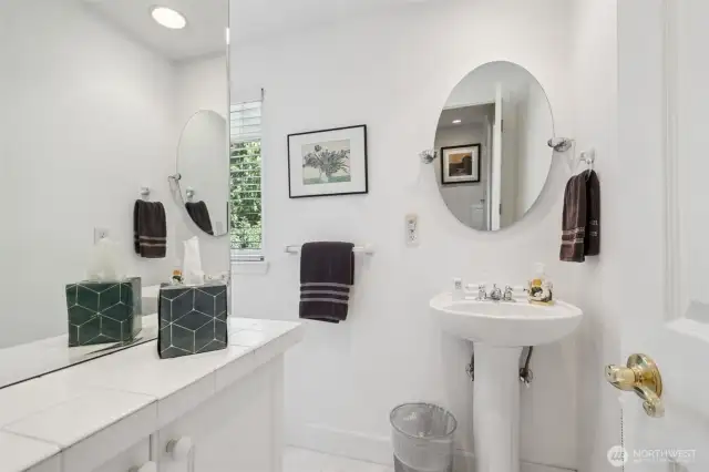 Lovely hall bathroom.