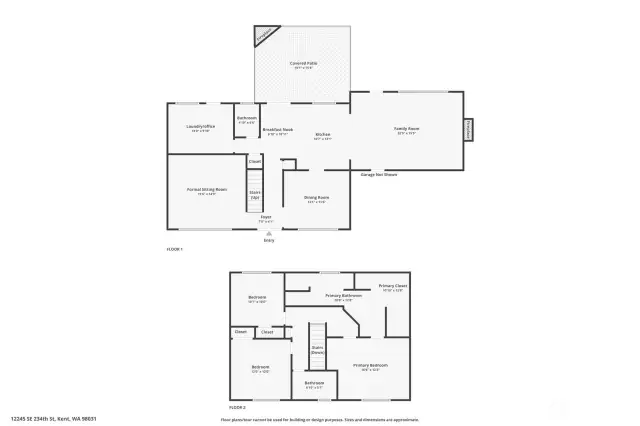 Whole House Floorplan.