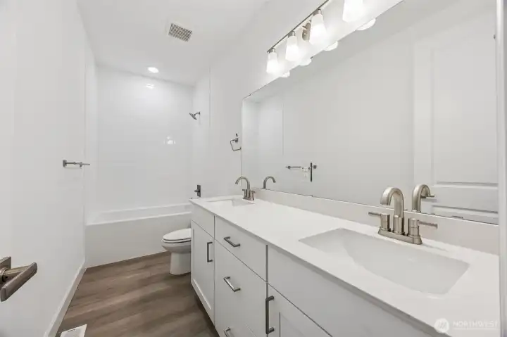 Photos are of the actual home.