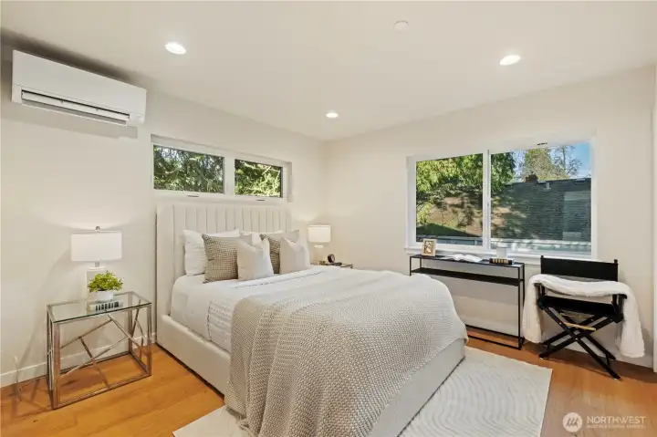 Primary bedroom on second floor.