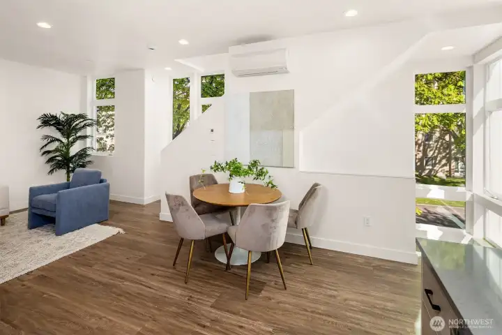 Photos from model home with similar layout, but different color scheme