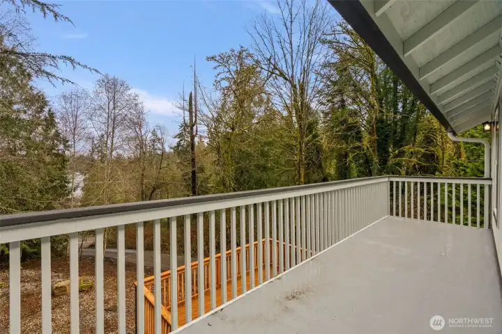 water views from your upper deck