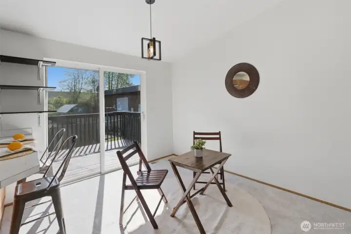 Dining space