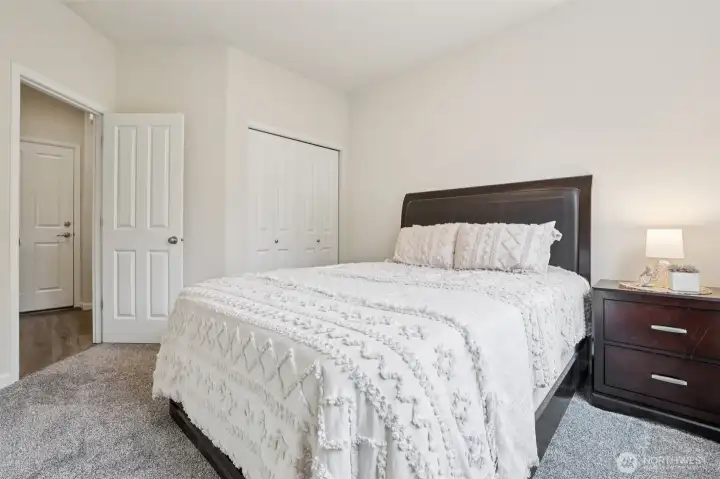 Guest bedroom on the main