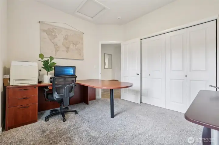 Home office or 6th bedroom on the main