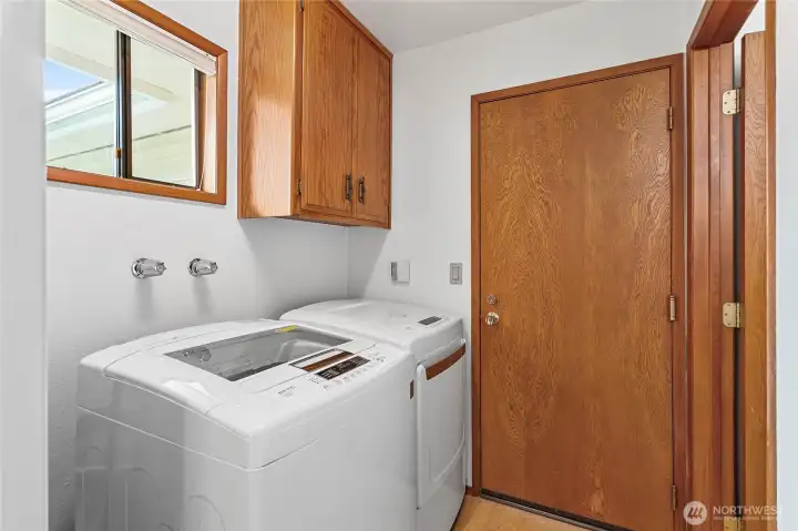 Laundry room. Sale includes W/D