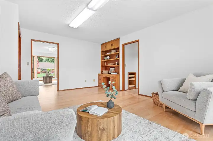 Quality built-ins throughout the home. More than ample storage for all your stuff