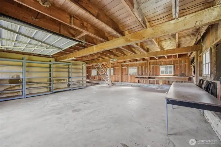 Cement Floor w/ Ample Space