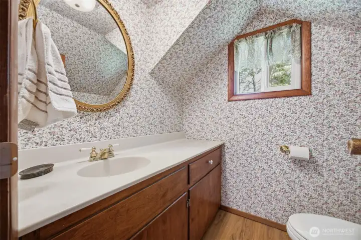 Half Bath off Master