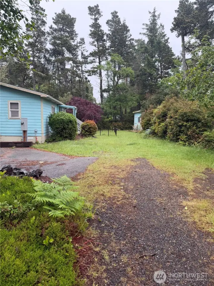 Long driveway to home. Long driveway to home.