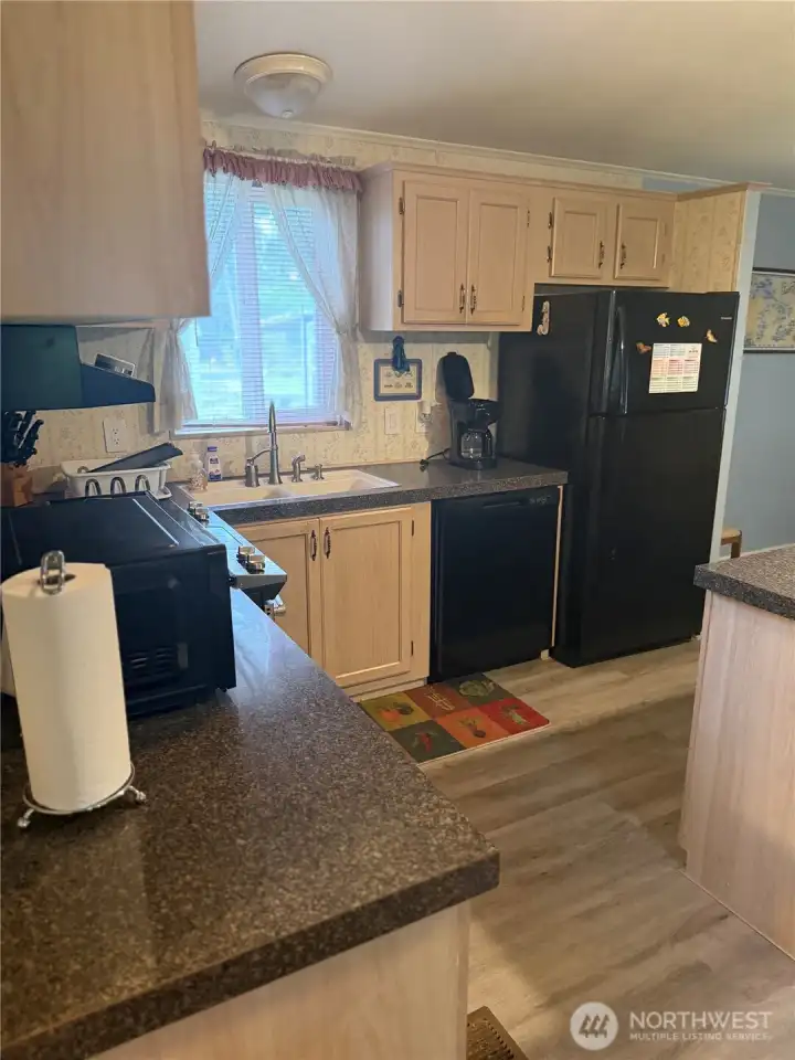 Kitchen from hall Kitchen from hall