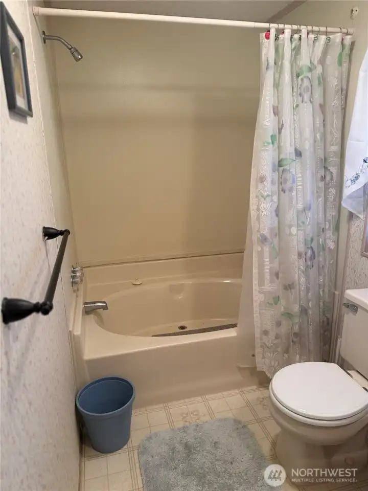 Ensuite with oval, lrge tub Ensuite with oval, lrge tub