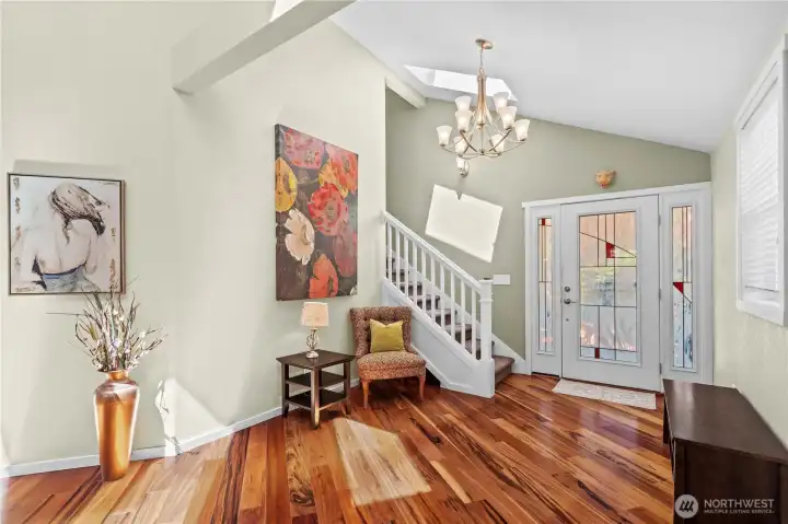 View of the foyer