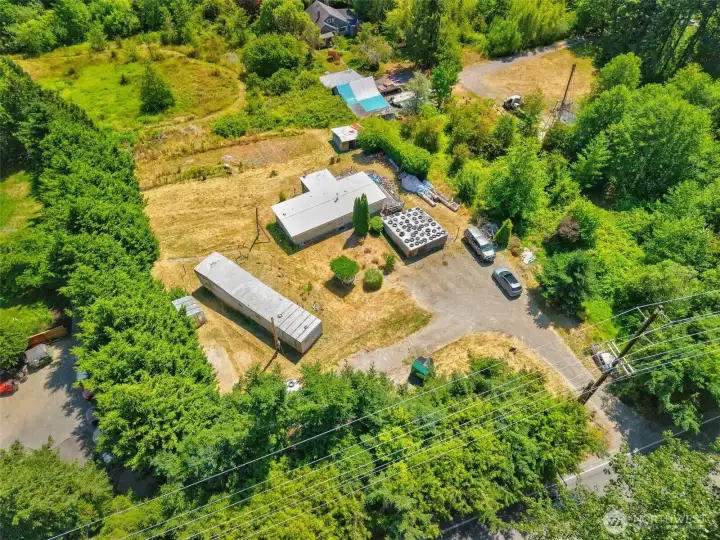 Areial footage shows the property and the possibilities that it has for a new home. Areial footage shows the property and the possibilities that it has for a new home.