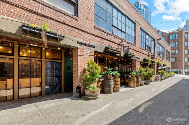 Vibrancy thrives in Post Alley, where you'll discover amazing Seattle restaurants just a 15-minute walk away.