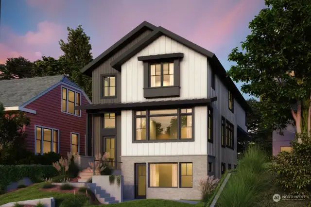 The images included in this listing are artist's renderings and are for illustrative purposes only. They represent the proposed design and layout of the property and may not reflect the final construction, finishes, or features. Actual features, finishes, and dimensions may differ from those shown