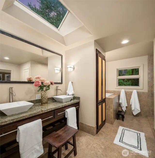 Elegant spa-style Primary Bath