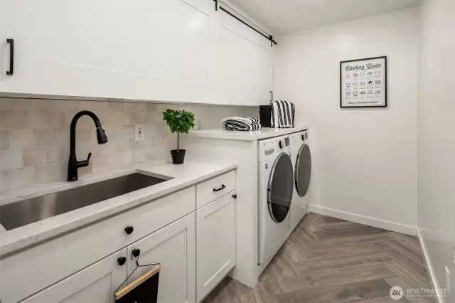 Remodeled Laundry Room 2023