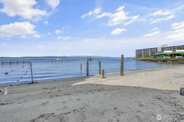 Not a bad place for a picnic or sand castles.