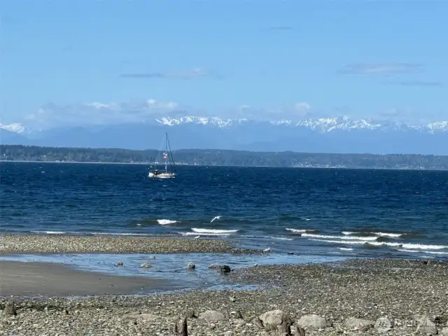 The beach at Golden Gardens