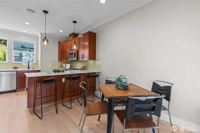 Light and Bright with 9-Foot Ceilings