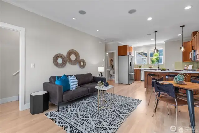 Light and Bright with 9-Foot Ceilings