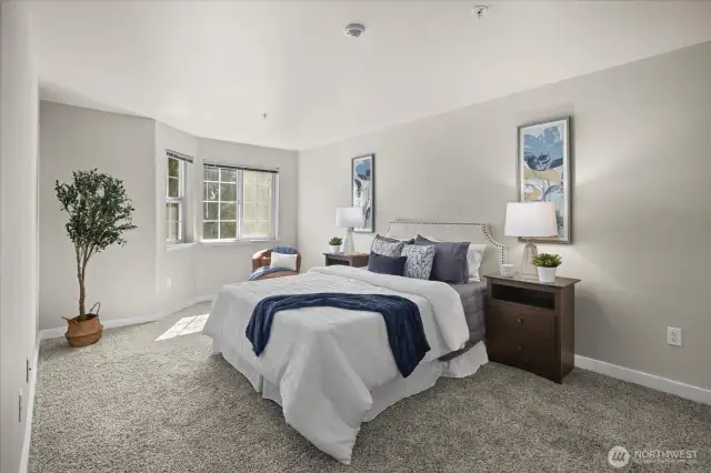 Larger Primary Suite with Attached Bathroom