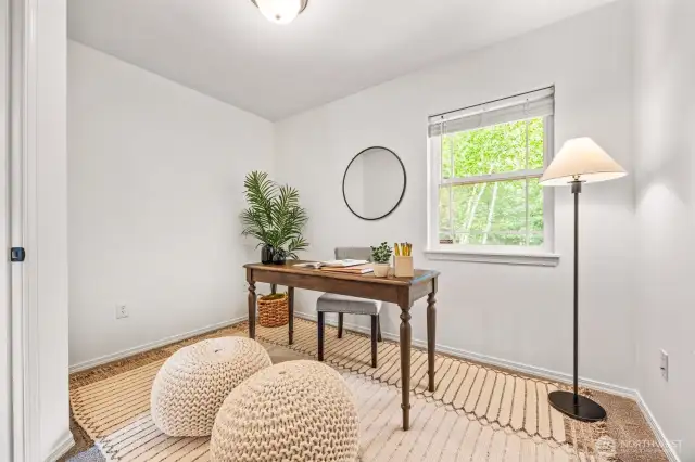 Main floor den.
