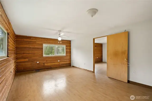 Primary bedroom with ensuite and elevator access.