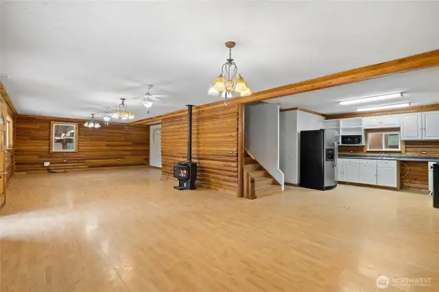 Large open concept