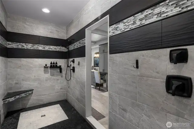 Primary shower