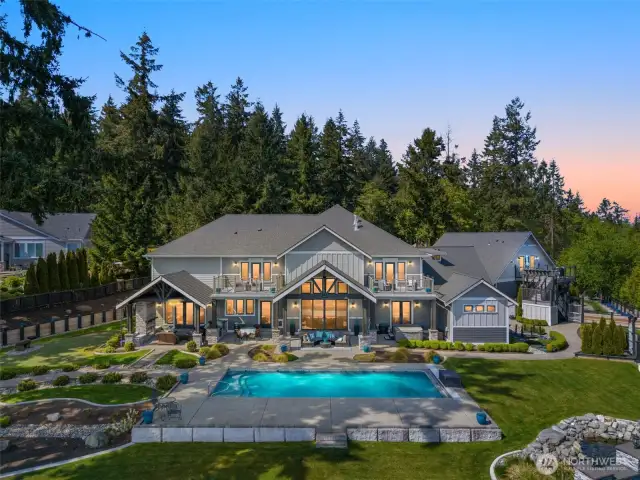 Your dream backyard awaits with panoramic views.